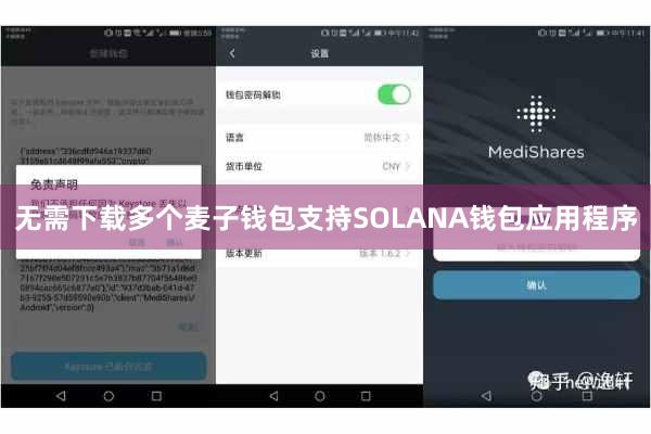 无需下载多个麦子钱包支持SOLANA钱包应用程序