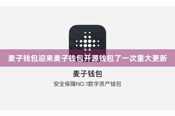 麦子钱包迎来麦子钱包开源钱包了一次重大更新